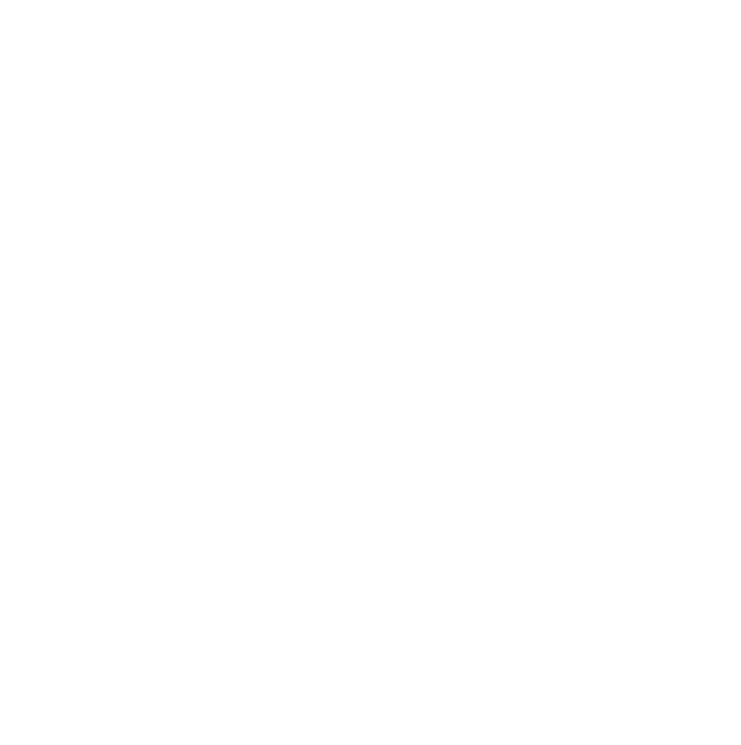 Seamless White Rosette Pattern on Transparent Background