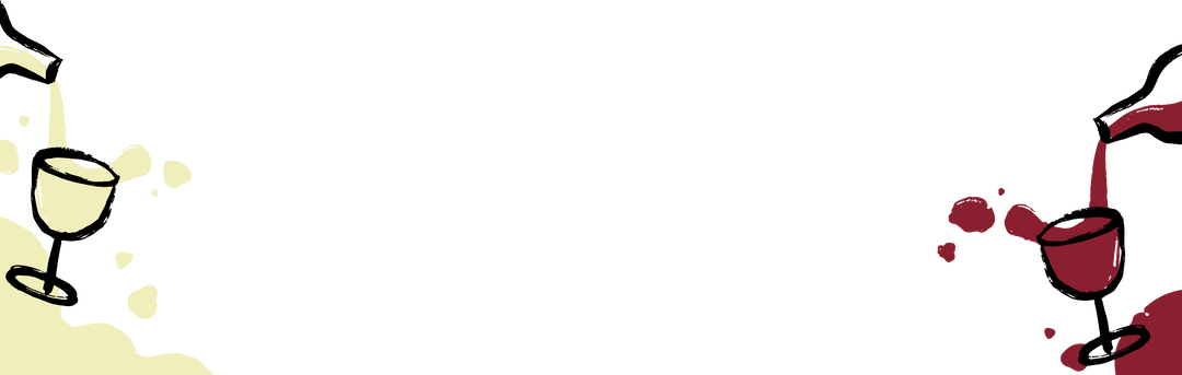 Transparent Minimalist Wine Pouring Into Glasses Art