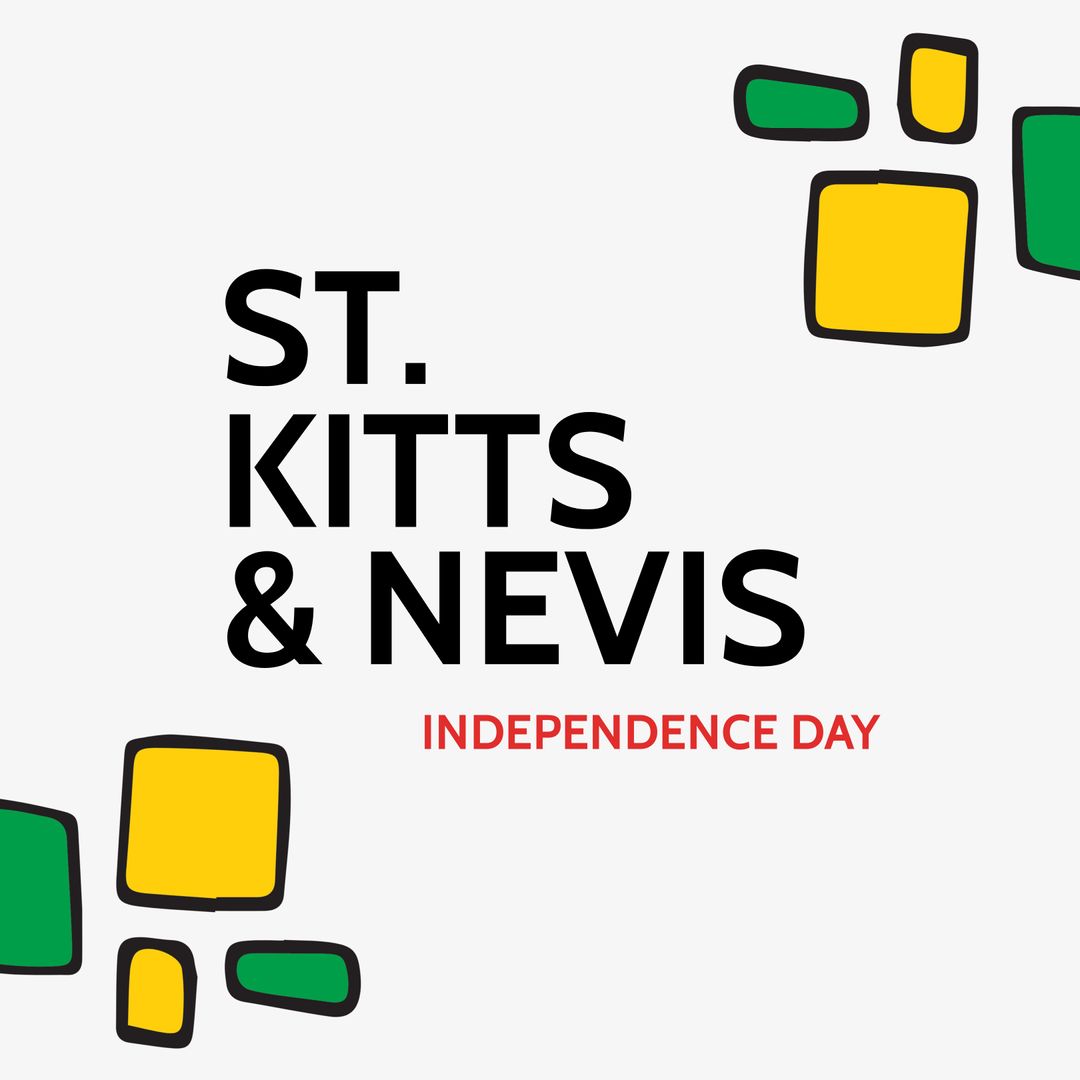 St. Kitts and Nevis Independence Day Celebration Banner