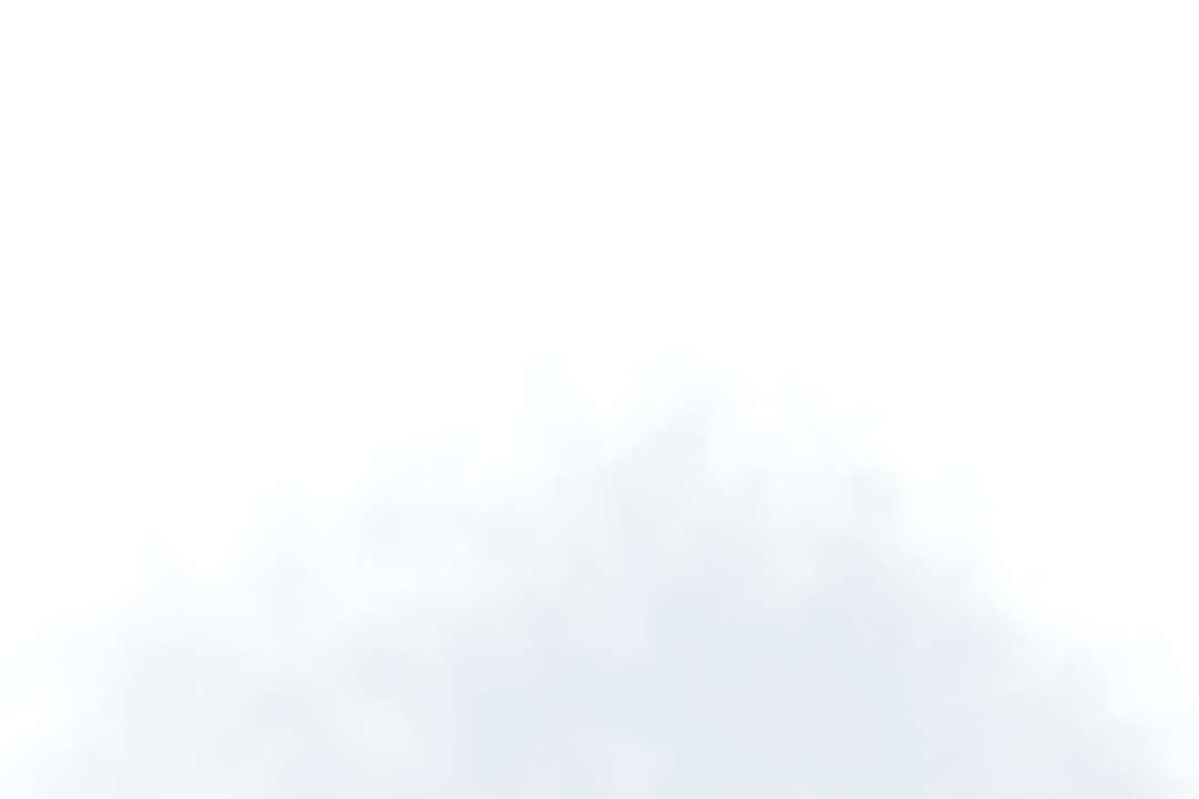 Transparent Smoke Cloud Illustration with Copy Space
