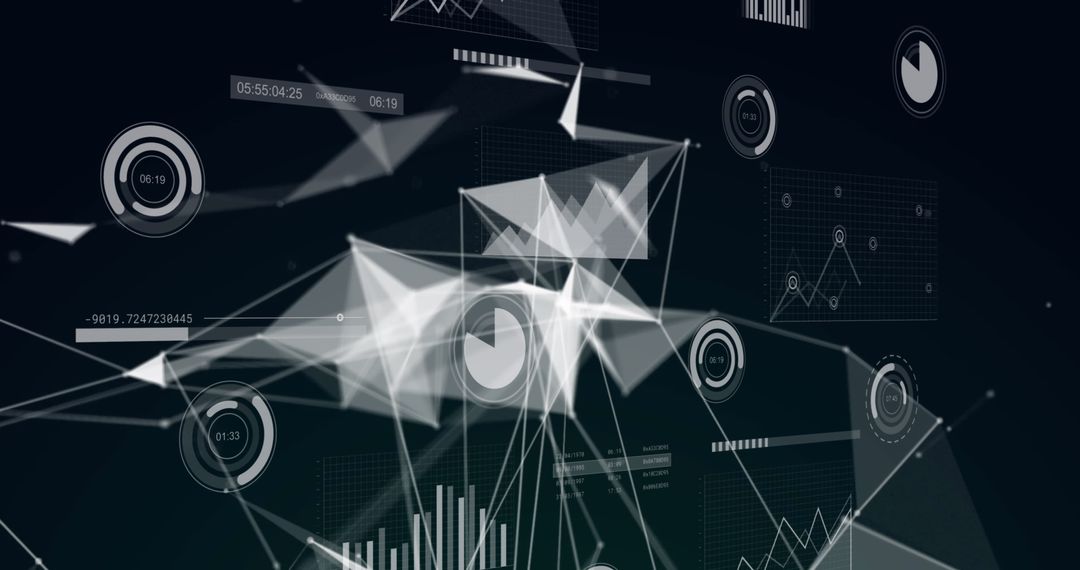 Abstract Network Connections Over Digital Data