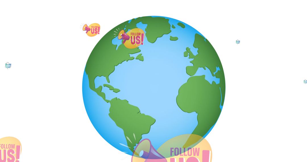 Global Social Media Alerts Surrounding Earth