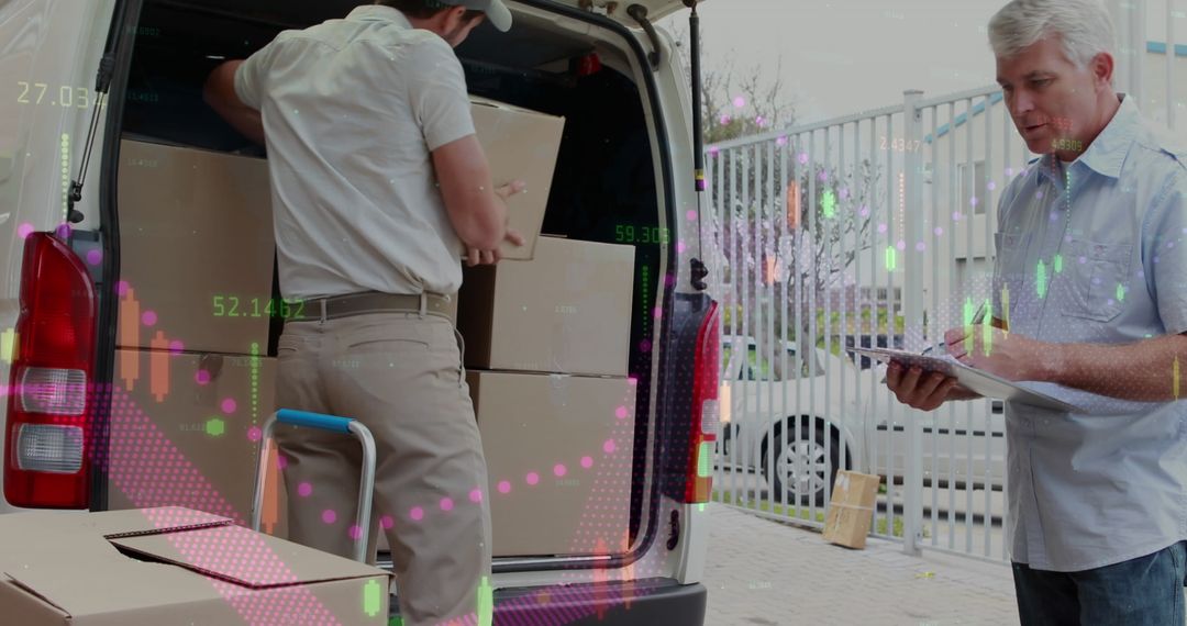 Logistics and Statistical Data Analysis in Delivery Service