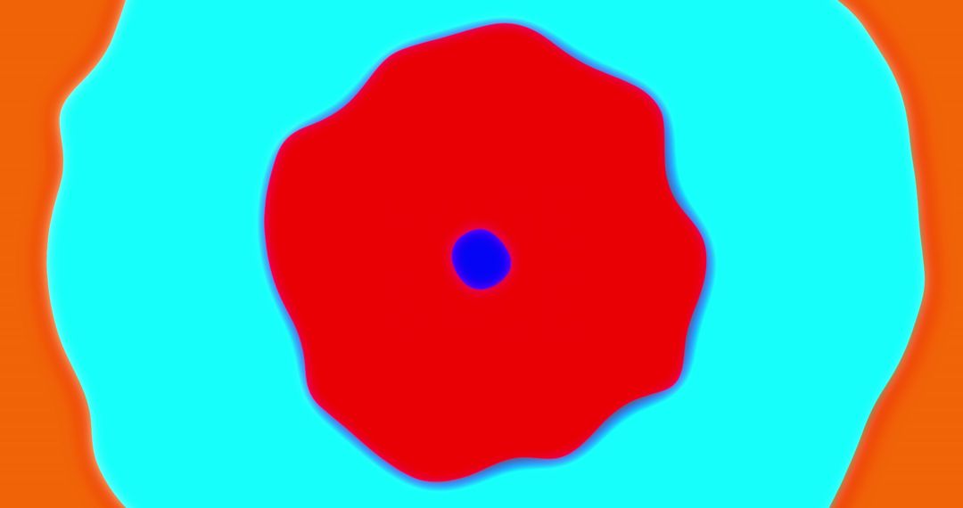 Abstract Blur Pattern with Vivid Contrasts