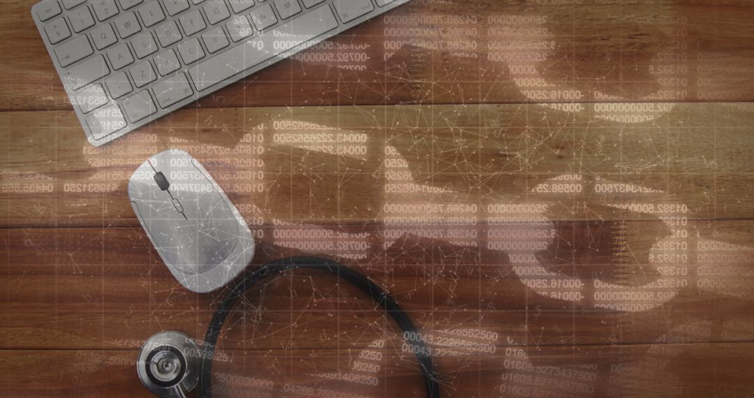 Digital Healthcare Innovation with Mixed Reality Interface on Wood Desk