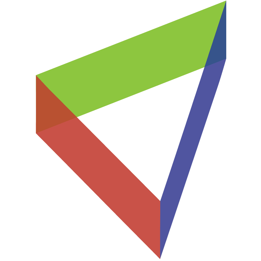 Colorful Transparent Abstract Triangular Shape Illustration