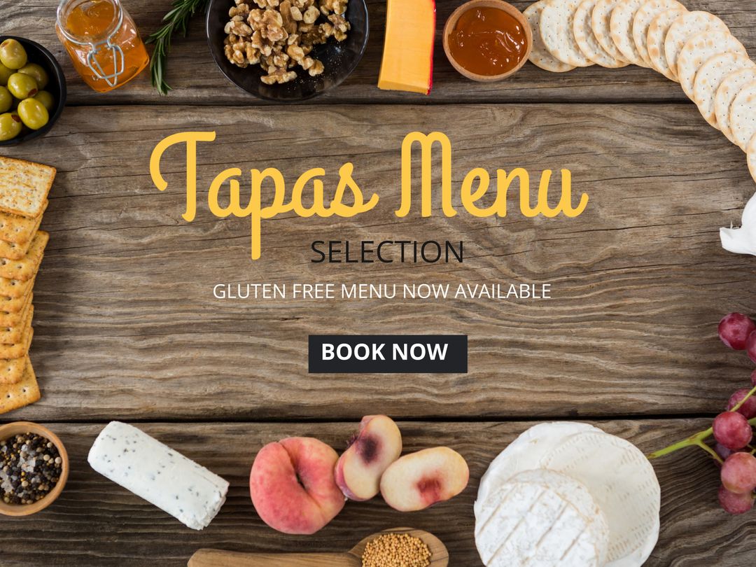 Inviting Tapas Selection Emphasizing Gourmet Experience