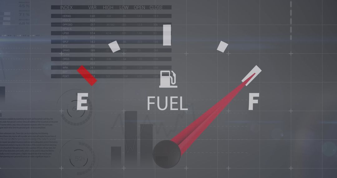 Digital Car Dashboard with Financial Data Integration