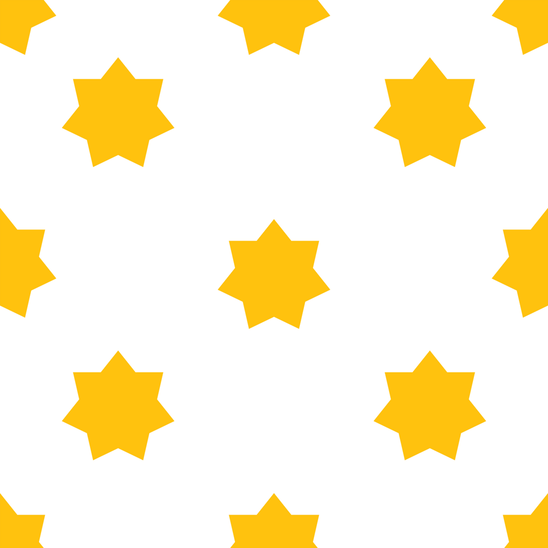 Yellow Stars Pattern on Transparent Background Vector Illustration - Download Free Stock Images Pikwizard.com