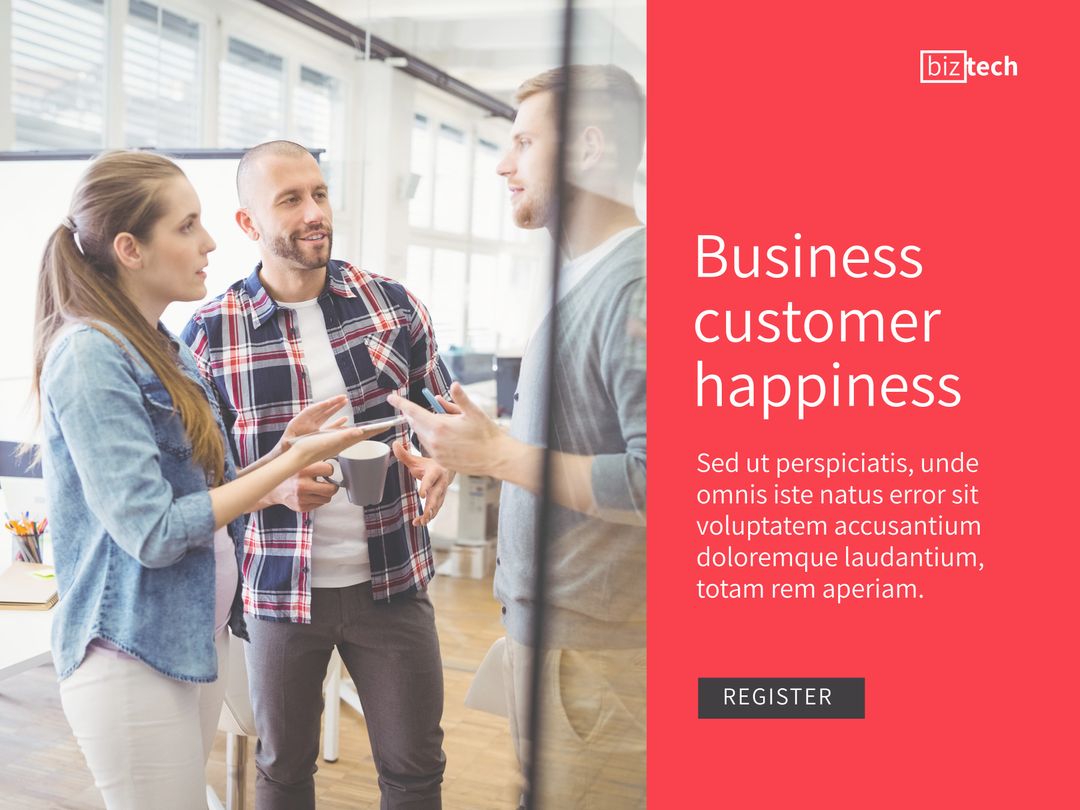 Team Collaboration in Modern Office Setting with Focus on Engagement