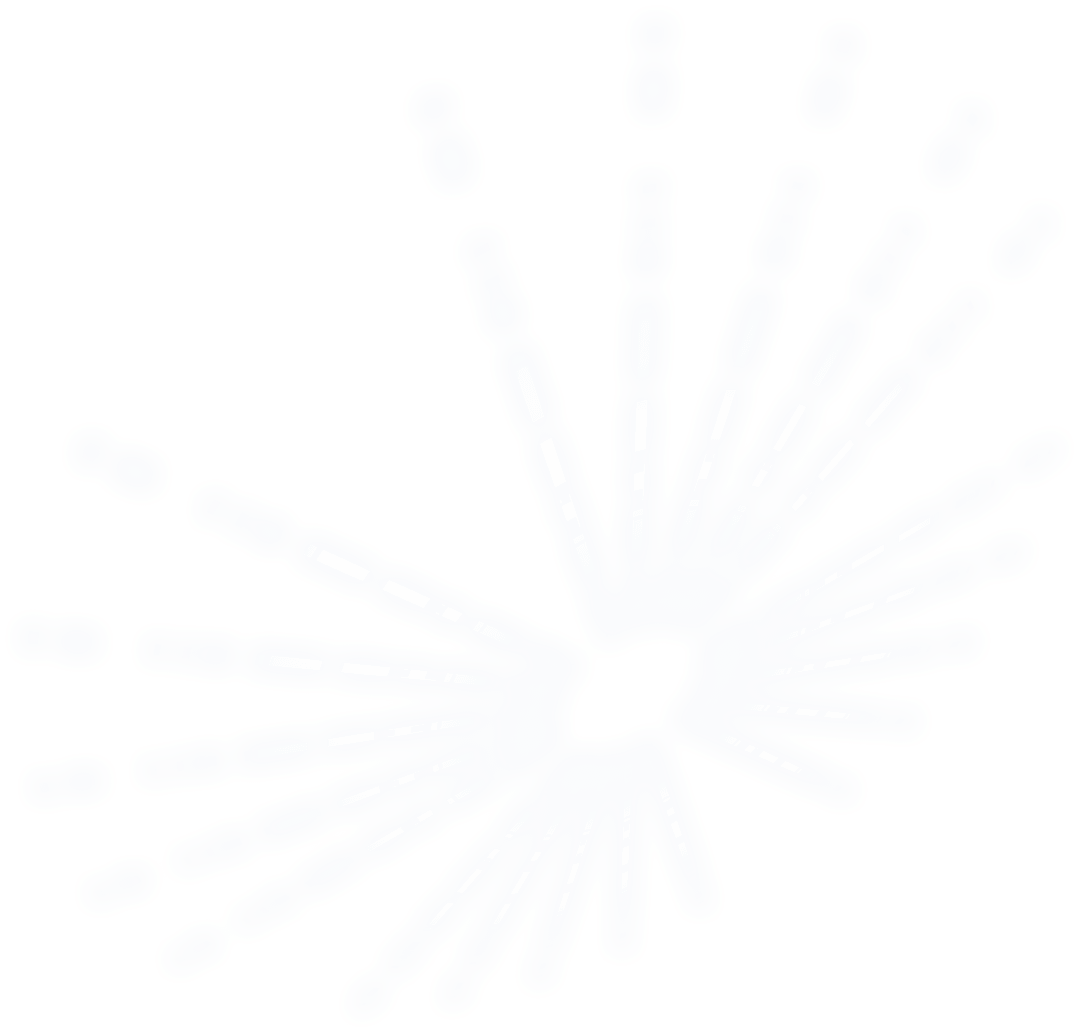 Transparent Christmas Sparkler with Radiant Streaks