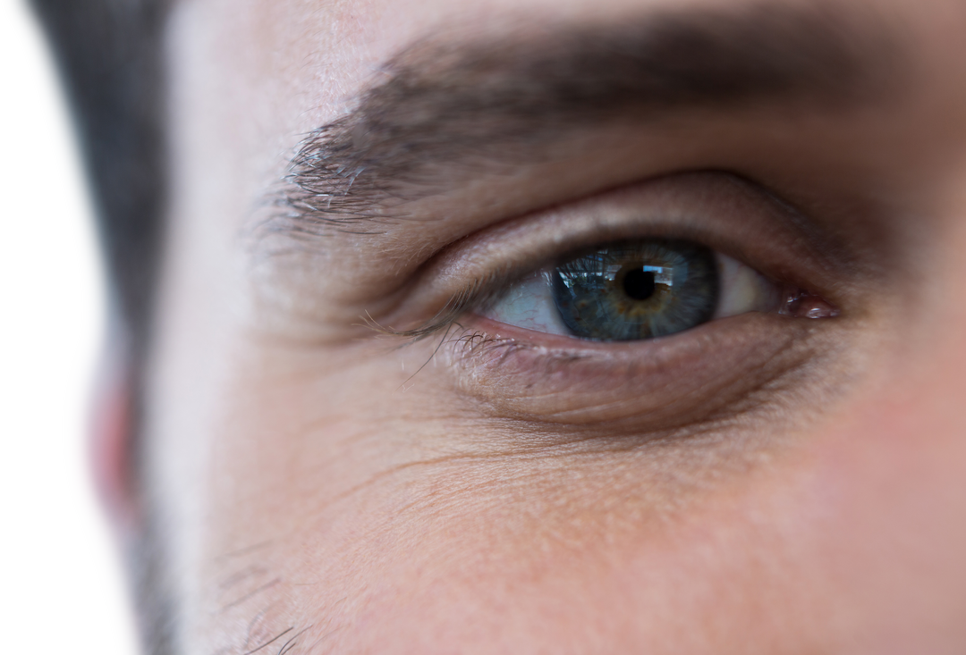 Close-up of Blue Eyes with Transparent Edges - Download Free Stock Images Pikwizard.com