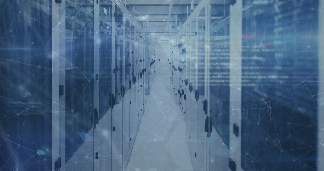 Network Connections Data Processing in Modern Server Room