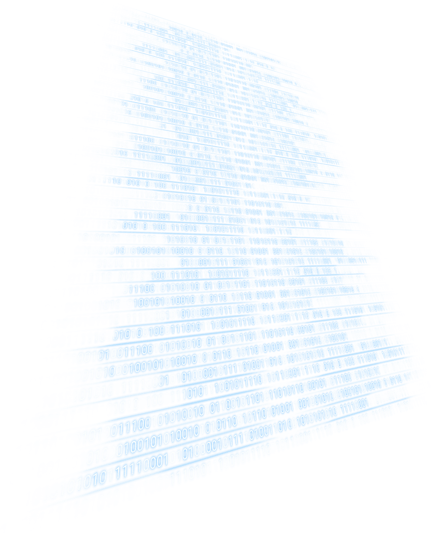 Transparent Vortex of Digital Binary Code Representation on Angled Screen - Download Free Stock Images Pikwizard.com