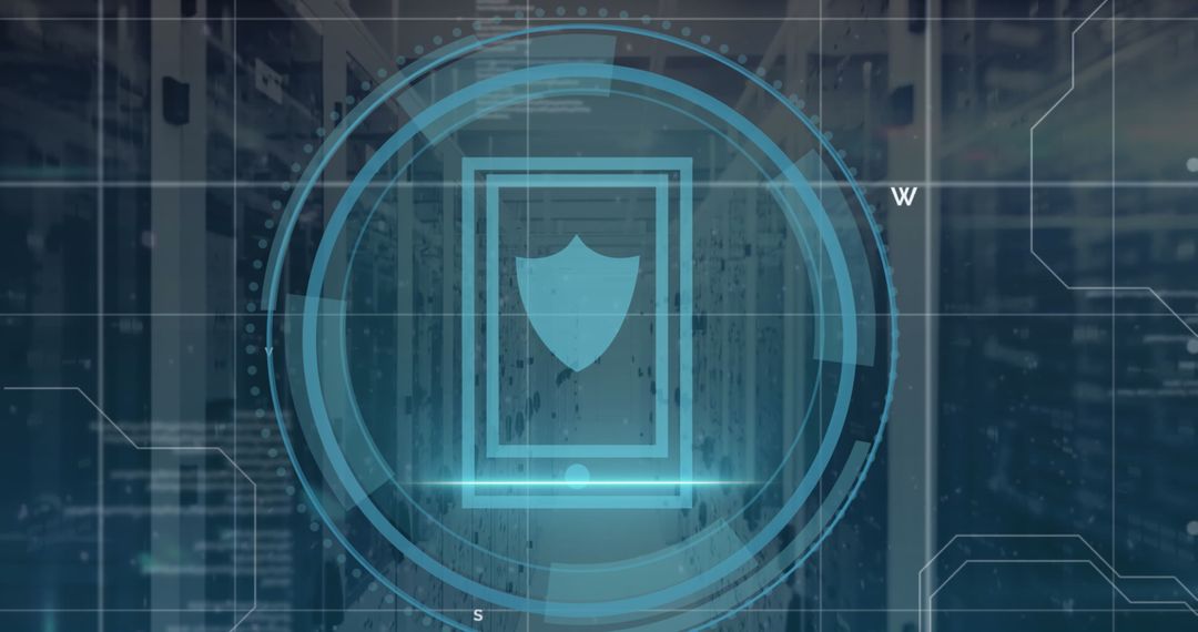 Digital Security and Data Processing Interface Concept