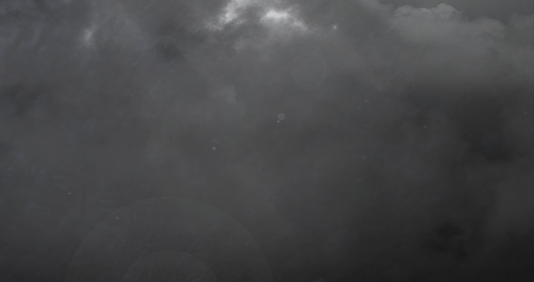 Dramatic Thunderstorm with Dark Clouds and Lightning