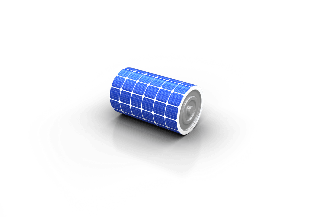 Transparent Battery Wrapped in Solar Cells for Renewable Energy