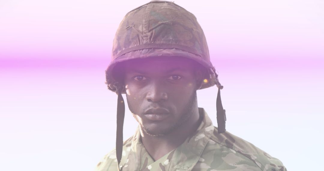 Chef in Camouflage Military Gear Demonstrates Unique Blend