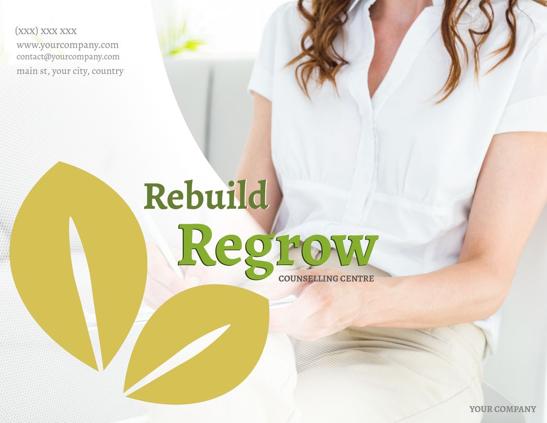 Serene Wellness Promotion Emphasizing Growth and Recovery