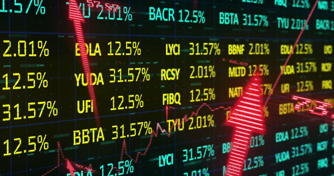 Digital Data Processing with Rising Red Graph Effects