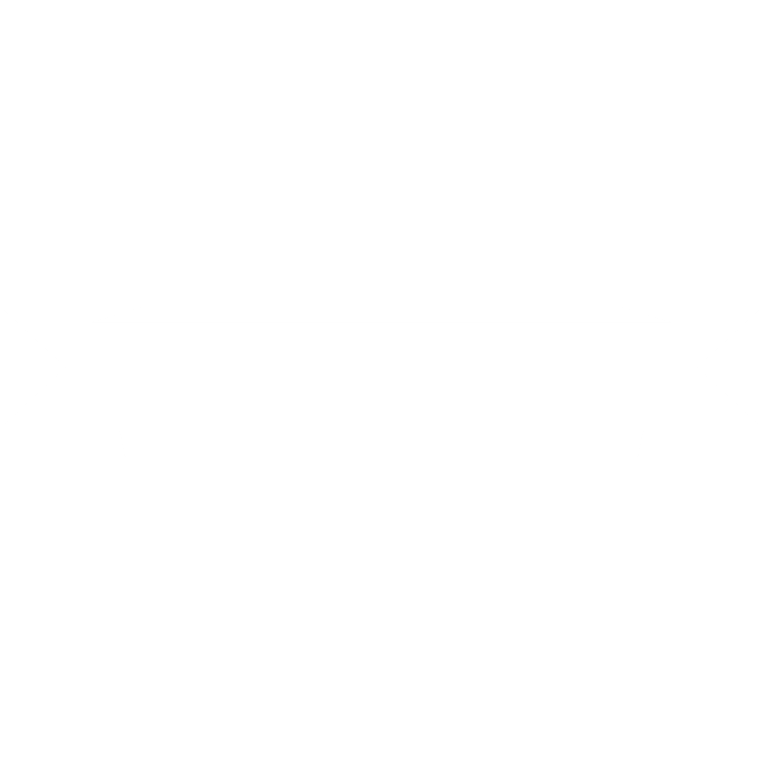 White Geometric Shapes on Transparent Background Illustration