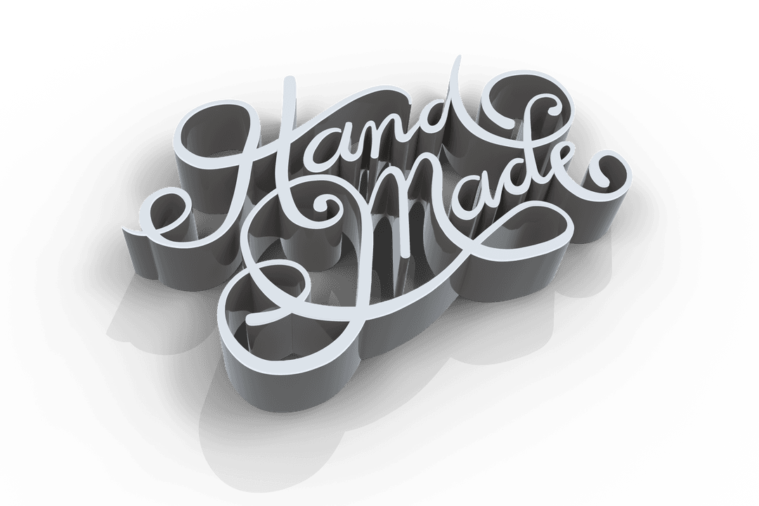 Stylized Hand Made Calligraphy Transparent Text Design - Download Free Stock Images Pikwizard.com