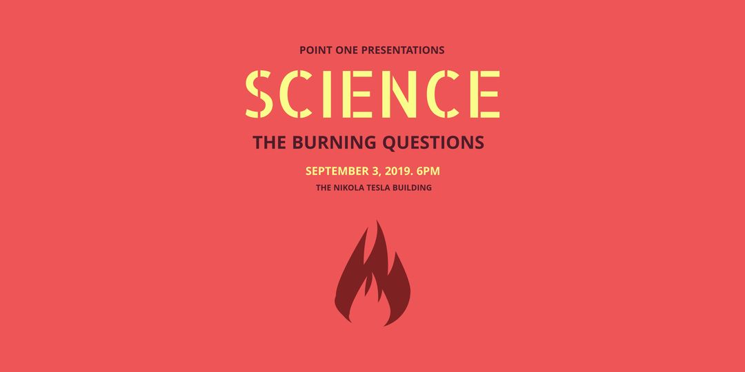 Science Education Event Promotional Flyer with Bold Text - Download Free Stock Templates Pikwizard.com