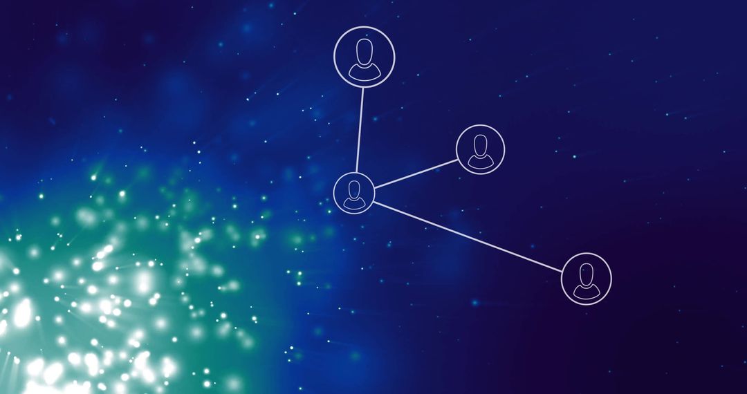 Global connections visualized with abstract network design