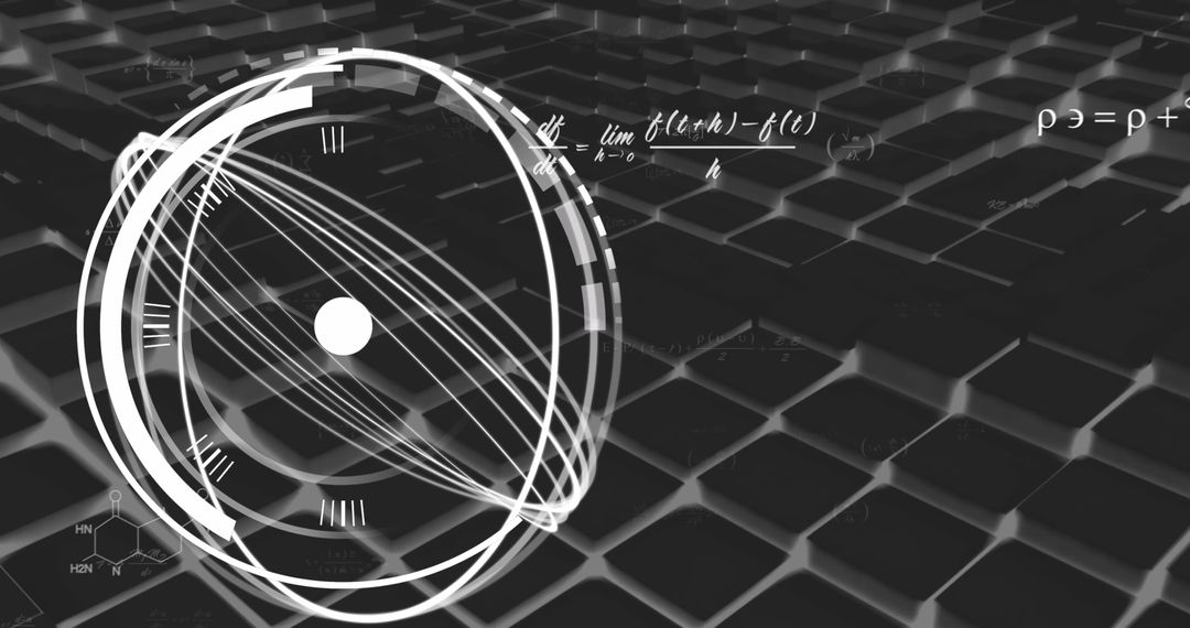 Futuristic Science and Technology Exploration Concept