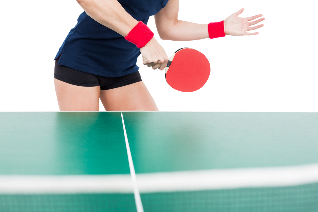 Ping Pong Player Hitting Ball in Energetic Stance – Transparent Background - Download Free Stock Images Pikwizard.com