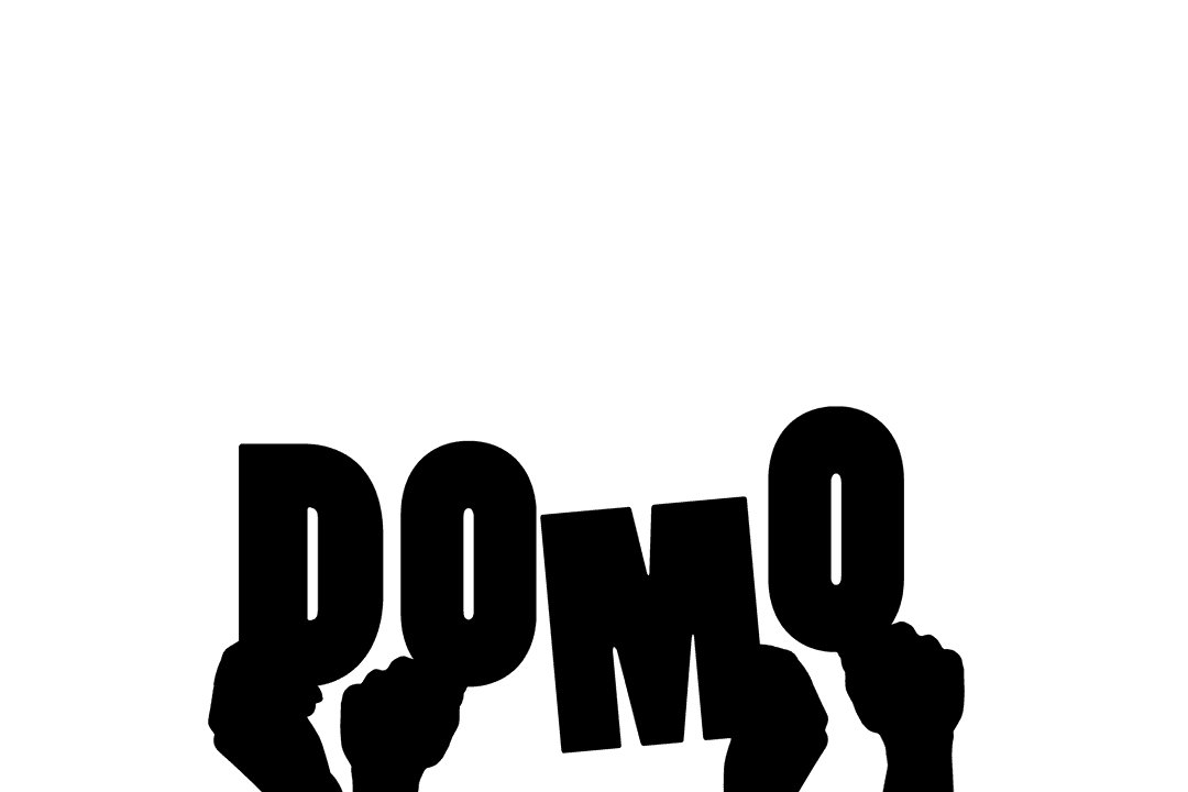 Transparent Hands Illustration with Domo Text Communication Concept