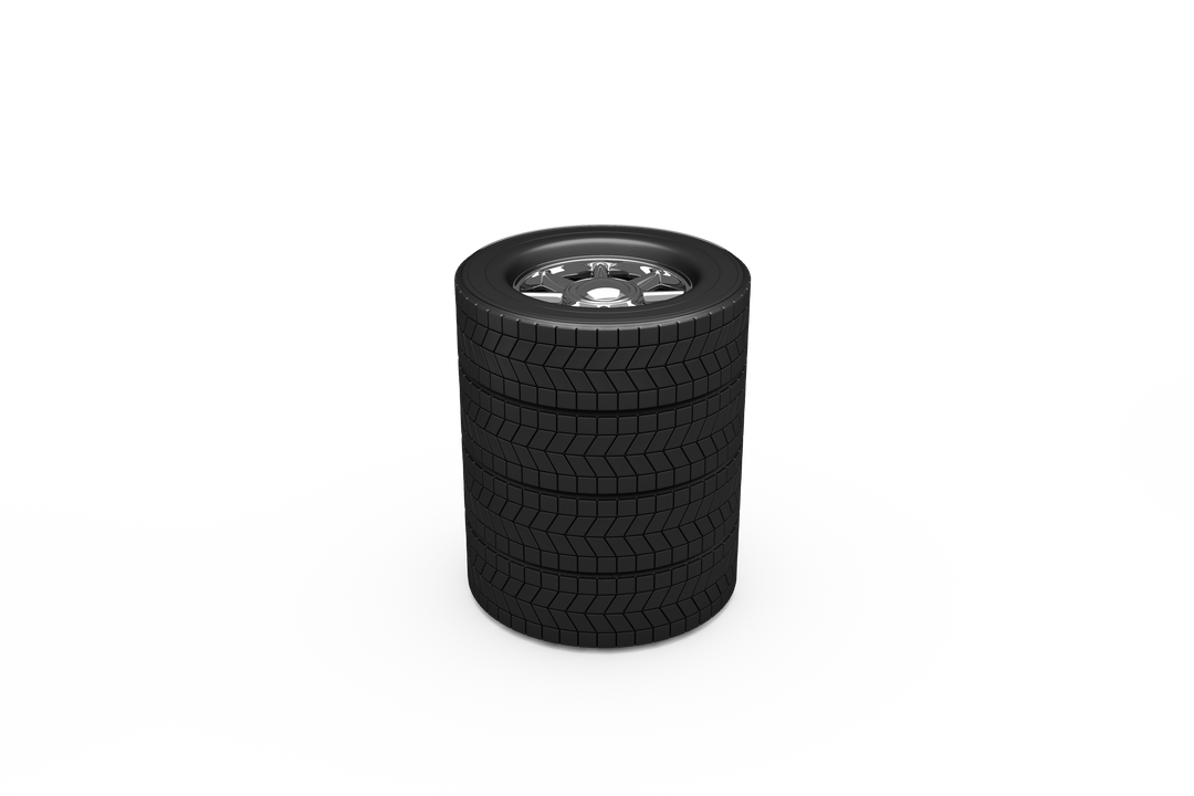 Stack of Car Tires on Transparent Background, Isolated Vector Illustration - Download Free Stock Images Pikwizard.com