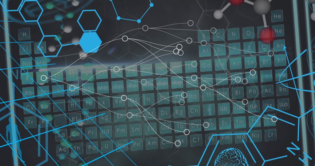 Futuristic Data Processing with Medical DNA Visualization