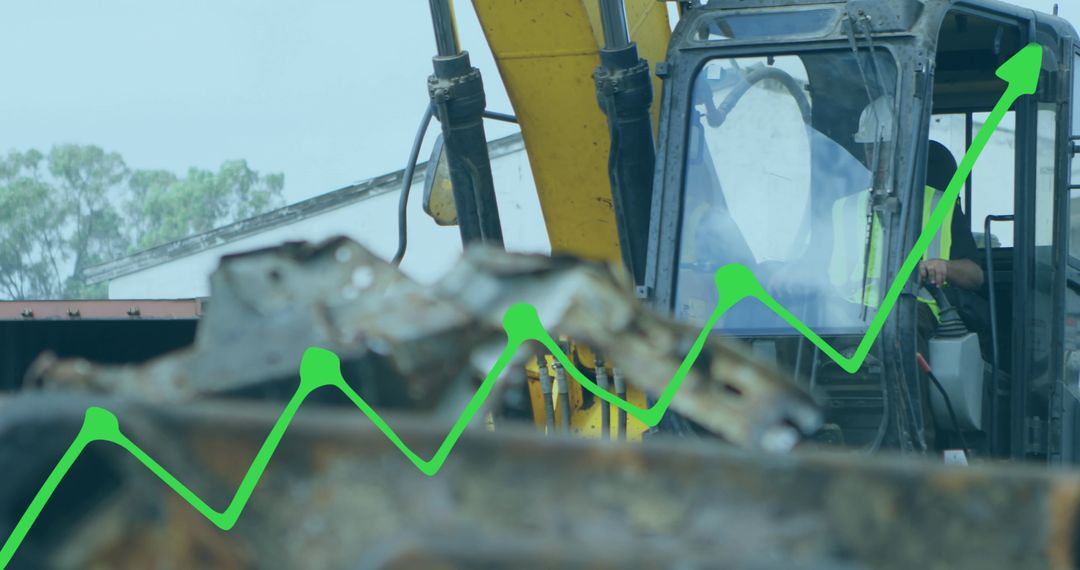 Professional Excavator Operator Ensuring Precise Construction Tasks