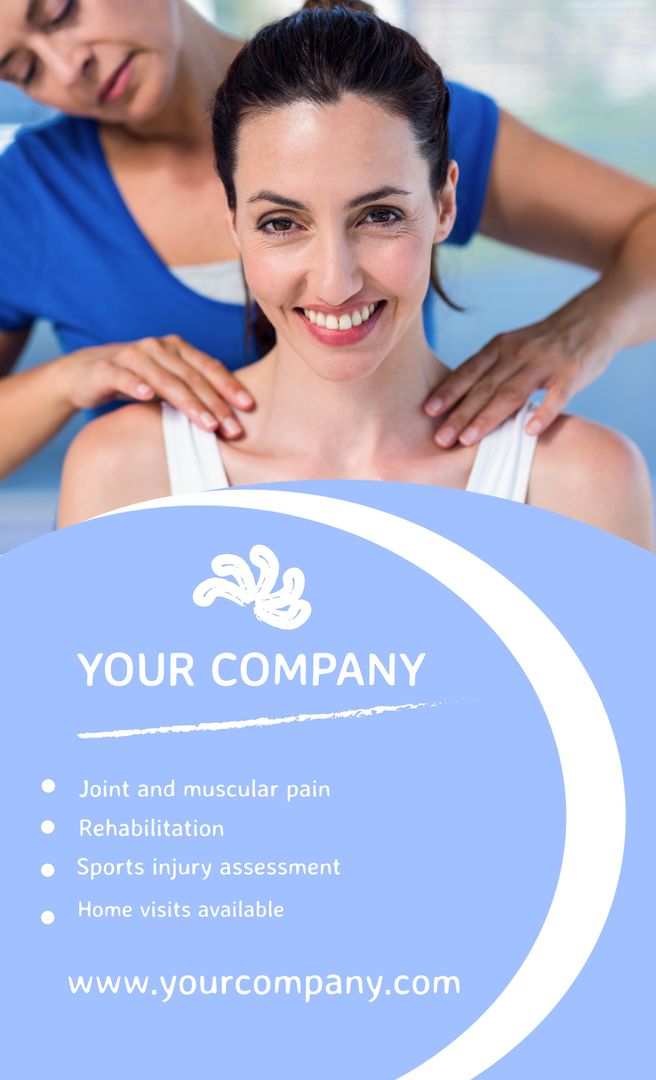 Physiotherapist Providing Therapeutic Care Enhancing Well-Being