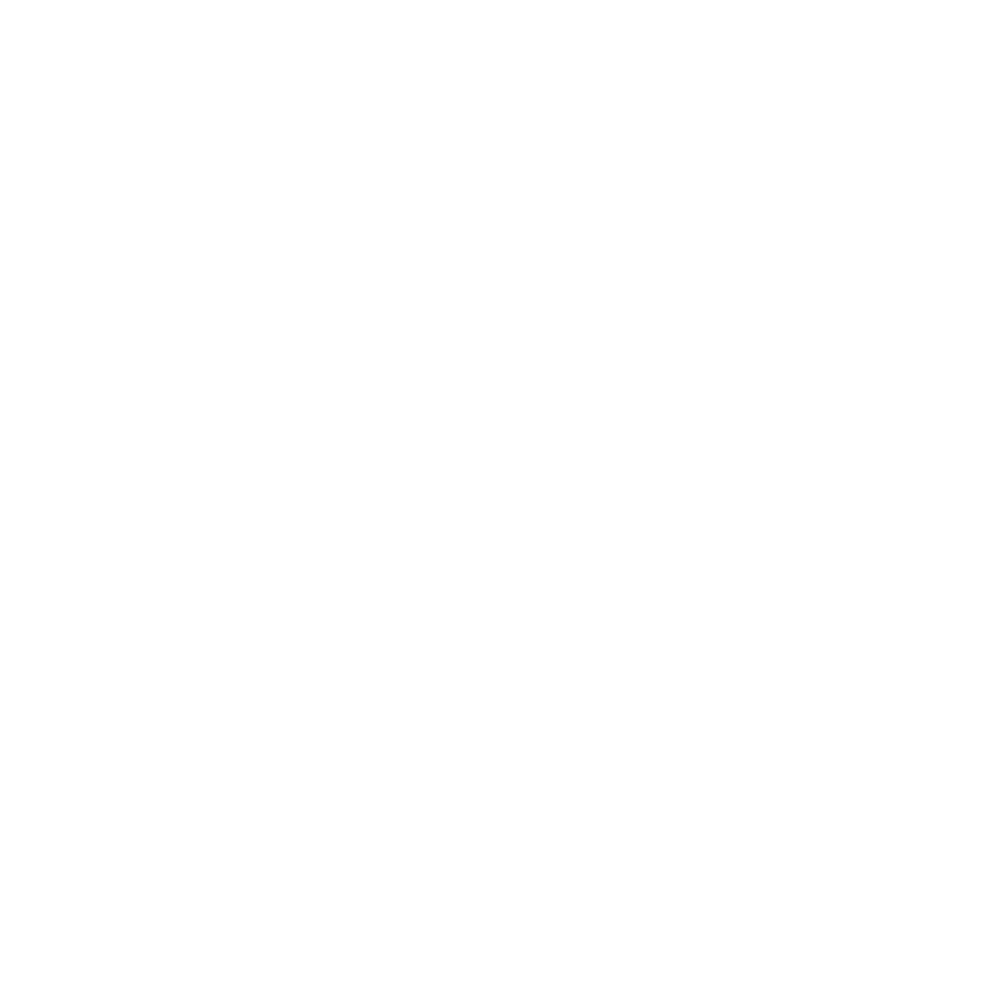 White Doodle Symbols on Transparent Background for Creative Designs