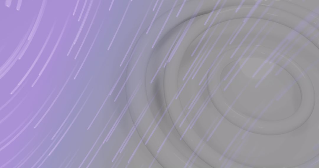 Mesmerizing Light Trails Over Abstract Curves