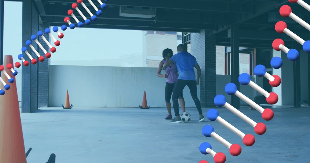 Innovative Sports Training with 3D DNA Struition Graphics