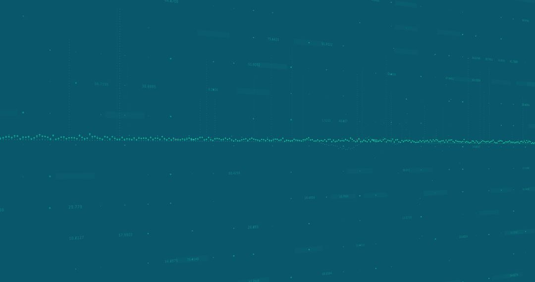 Abstract Digital Data Visualization Symbolizing Global Business
