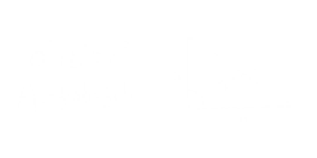 Transparent Mathematical Diagram of Right-Angle Triangle