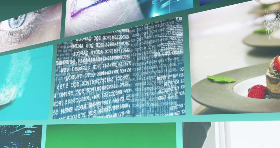 Digital Composite of Technology and Leisure Elements