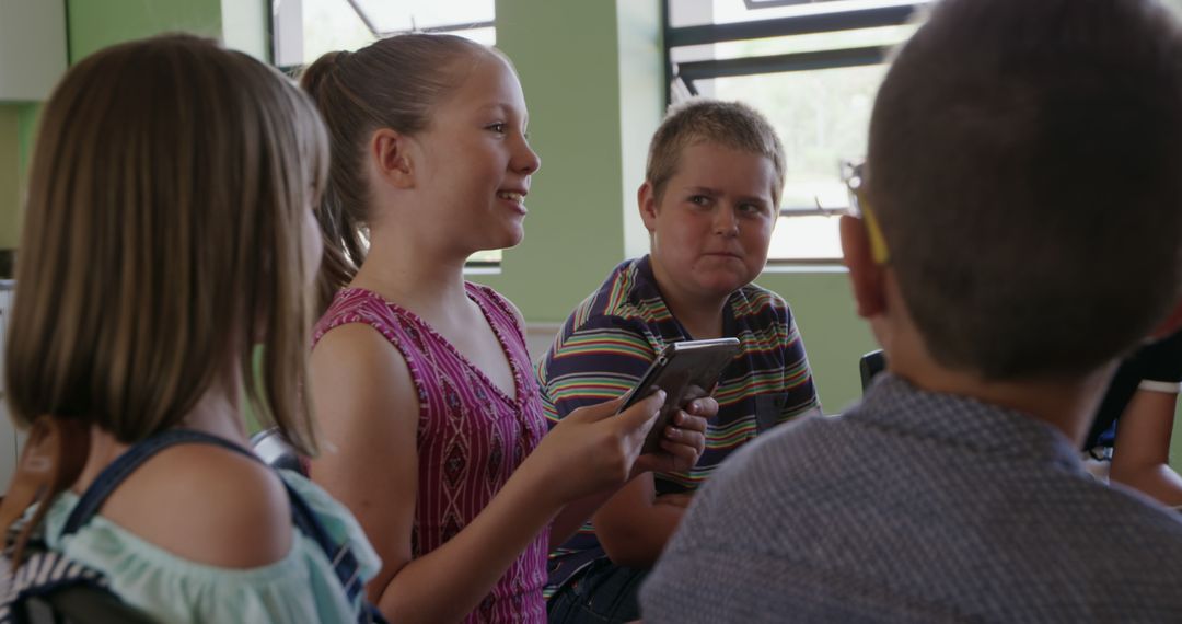 Children Engaging in Group Activity in Classroom Setting - Free Images, Stock Photos and Pictures on Pikwizard.com