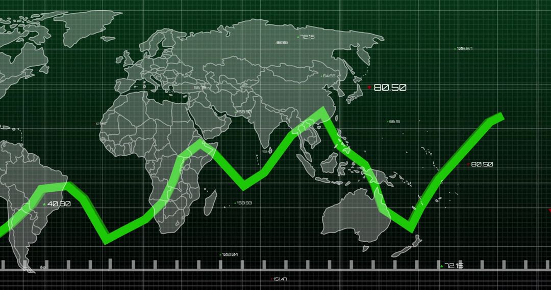 Global Data Analytics on Interactive World Map Interface