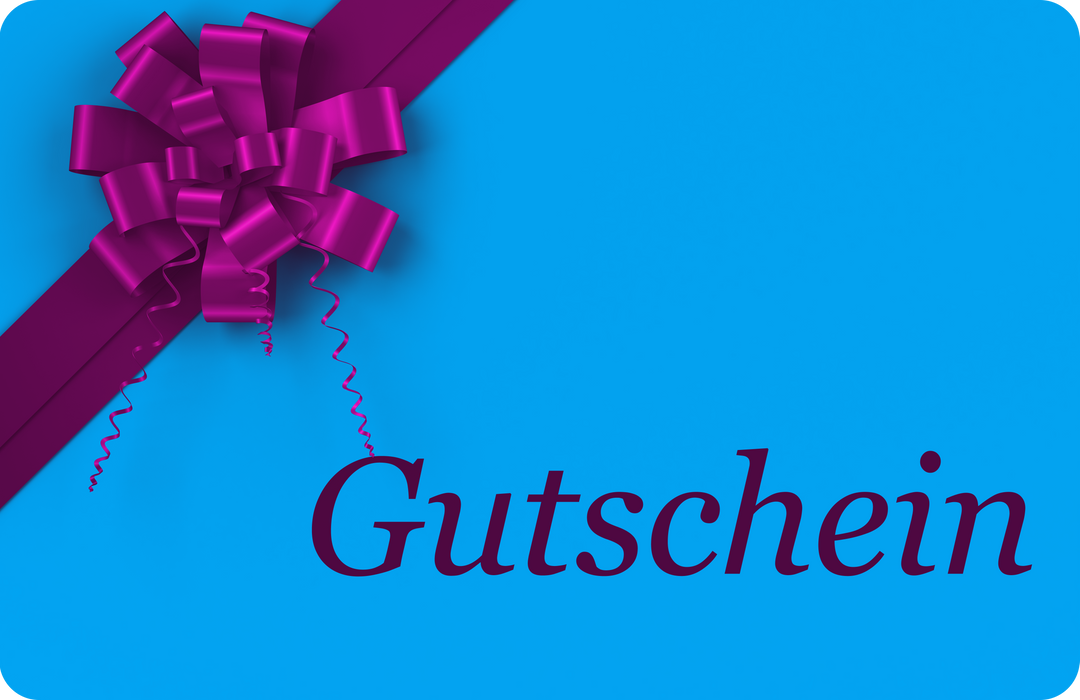 Gutschein Gift Card with Transparent Background, Blue Card, Purple Ribbon, Shopping Celebration Conc - Download Free Stock Images Pikwizard.com