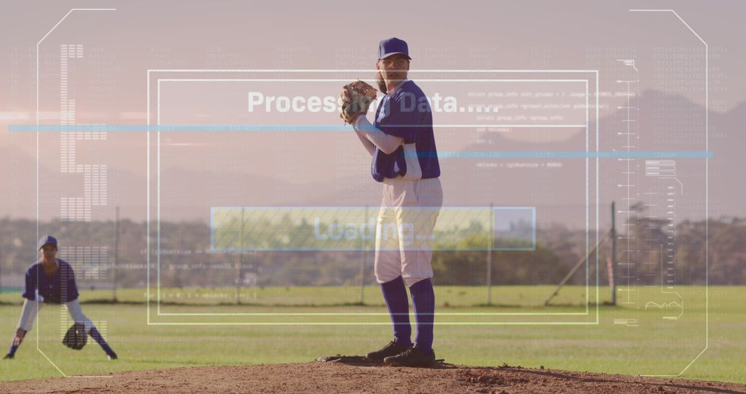 App Overlay Technology in Baseball on Field