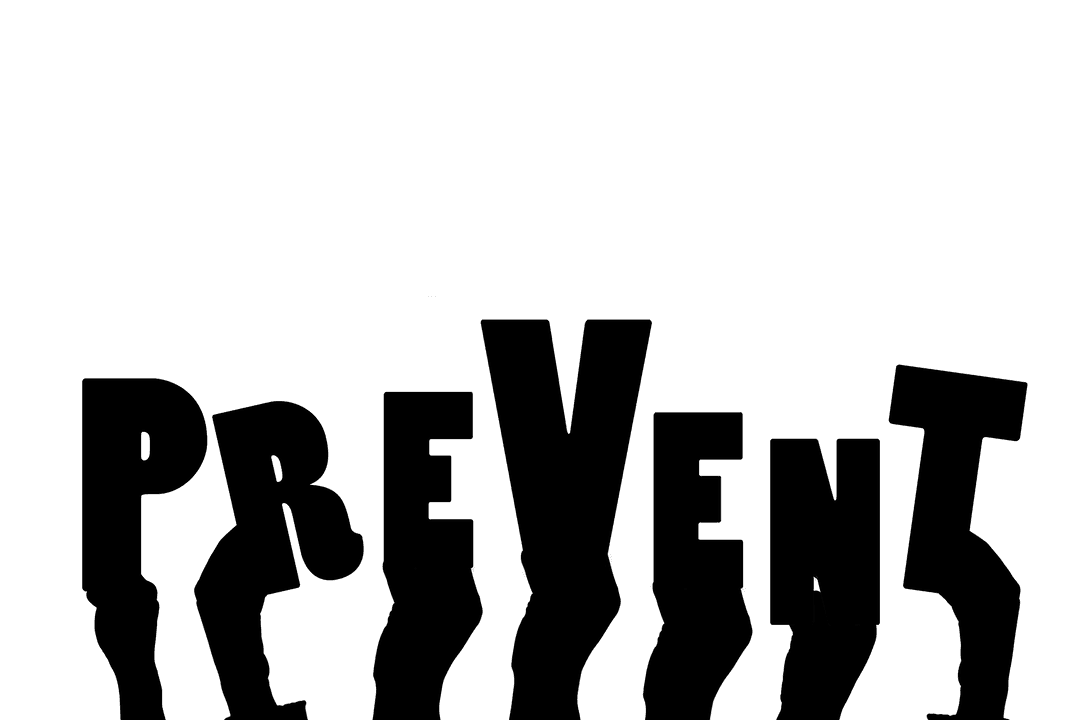 Preventive Care Symbol with Hands on Transparent Background