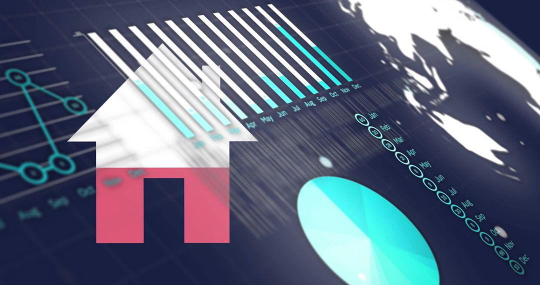 Digital Real Estate Analytics with Charts and Global Data Visualization