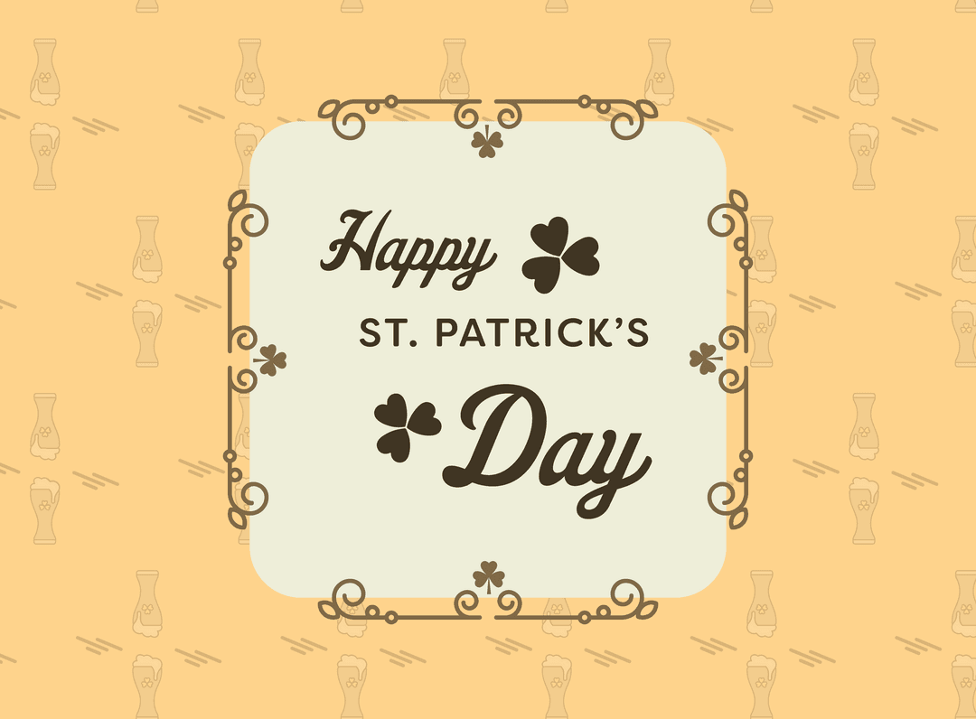 Happy St. Patrick's Day Transparent Celebration Design