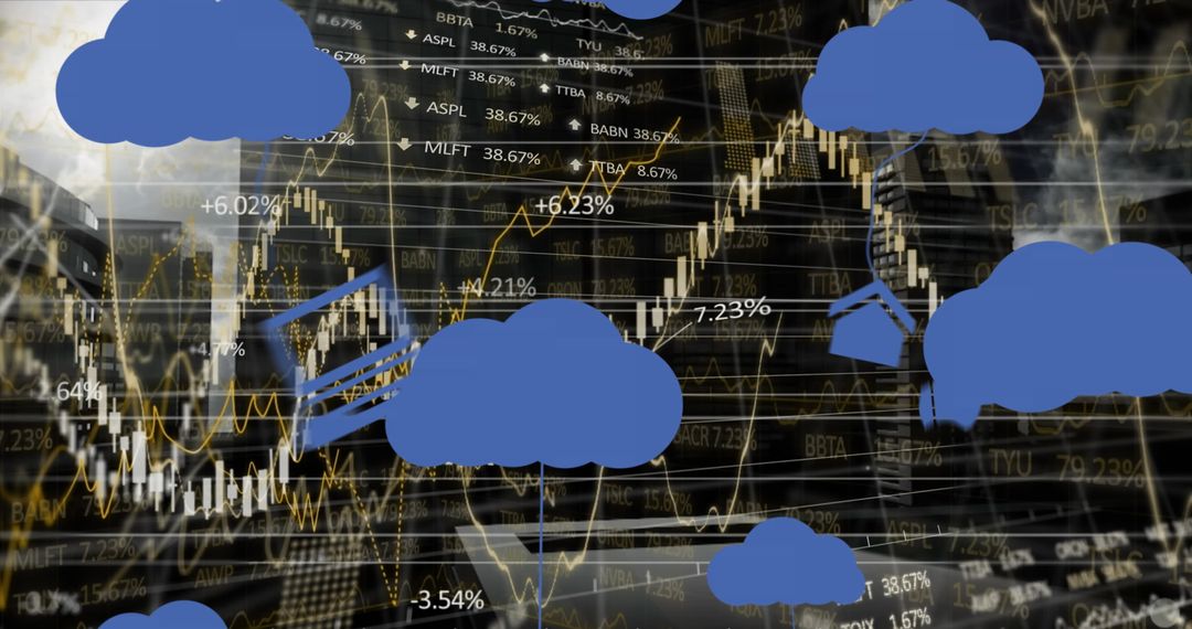 Digital Stock Market Analysis with Data Visualization Concepts