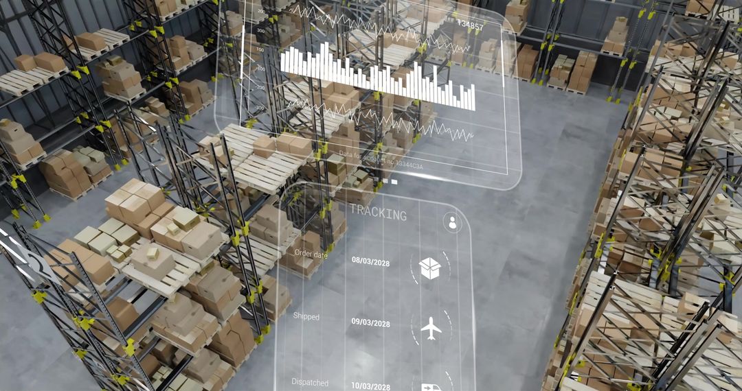 Digital Logistics Interface in High-Tech Warehouse